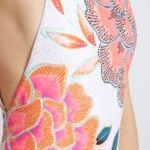 Mara Hoffman One Piece Swimsuit - Arcadia Floral - Picture 3 of 8